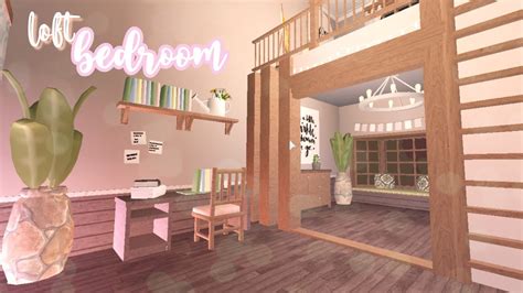 Loft Bedroom Roblox Speedbuild Bloxburg 17k Youtube