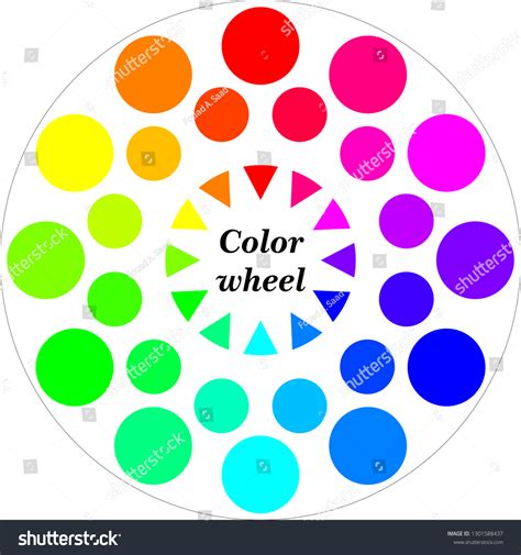 Rgb Color Wheel Stock Vector (Royalty Free) 1301588437 | Shutterstock