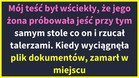 Kiedy poszłam do domu męża poproszono mnie żebym nie podawała posiłku