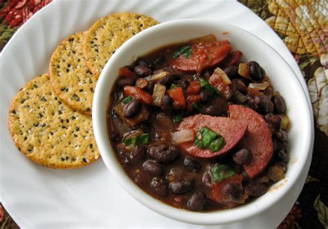 The Iowa Housewife Sausage And Black Bean Soup