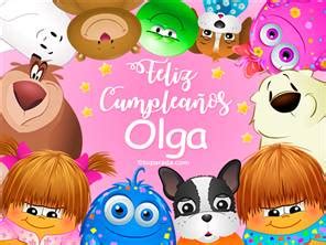 Cumpleaños de Olga tarjetas de Olga