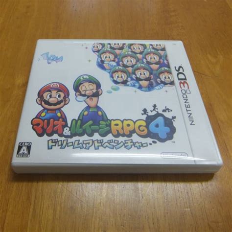 【中古】 3ds マリオ＆ルイージrpg4 ドリームアドベンチャー ケースのみの落札情報詳細 ヤフオク落札価格検索 オークフリー