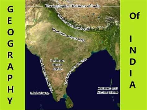 Geography Study Material Summary Of The Indian Physiography