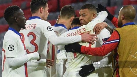 Hasil Liga Champions Bayern Munchen Vs Psg Gol Cepat Mbappe Balaskan