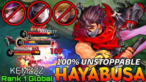 I M Unstoppable Hayabusa Deadly Assassin Top 1 Global Hayabusa By