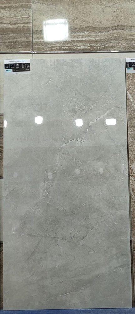 Johnson Grey Vitrified Floor Tiles 2x4 Feet 60x120 Cm Polished At Rs