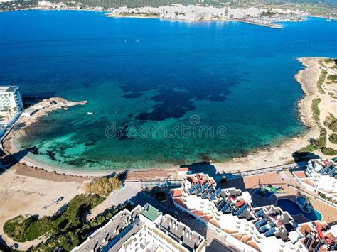 Praia De Ibiza Cala De Bou Beach Ibiza Foto De Stock Imagem De