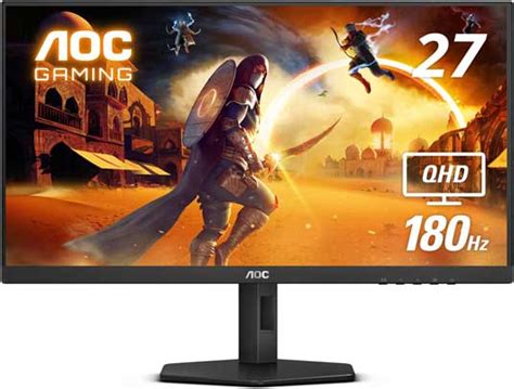 AOC Q27G4X 27 Gaming Monitor With QHD And 180Hz Revealed