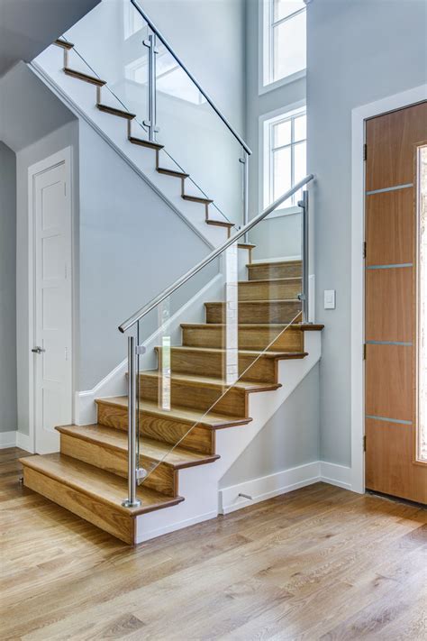 Transitional New Construction Staircase Transitional Staircase Other By Wesley Wayne