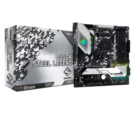 Asrock B550M Steel Legend - Motherboard Specifications On MotherboardDB