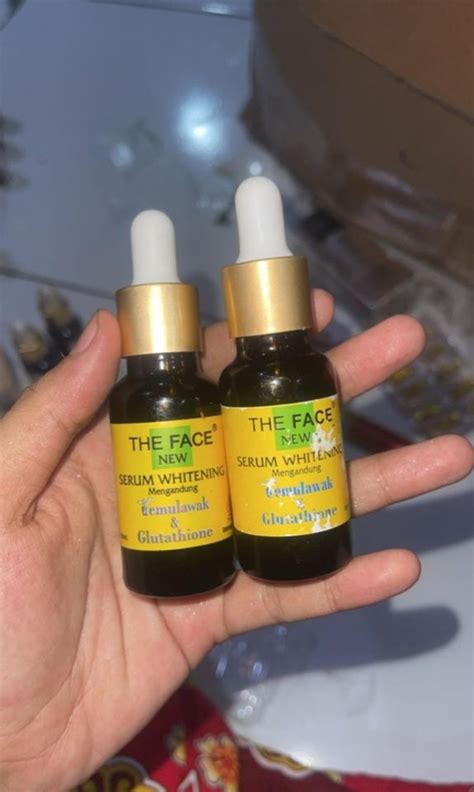 The Face Temulawak Gluthatione Whitening Serum Ml Produk Indonesia