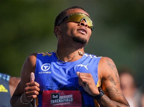 De Grasse Misses Cut For Mens Metre Final At Canadian Trials