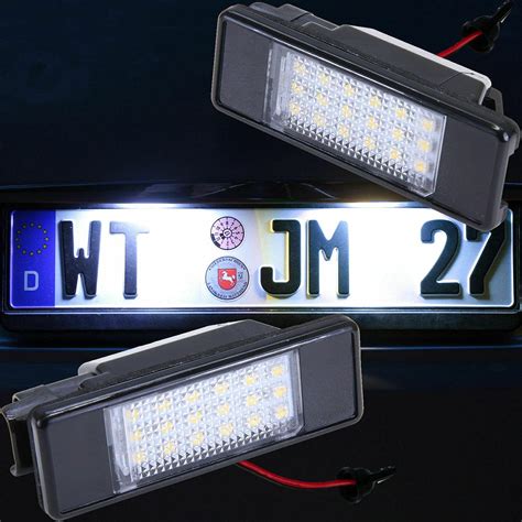 Led Kennzeichenbeleuchtung Von Recambo Passend F R Nissan Qashqai J