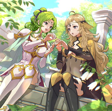 Ophelia And L Arachel Fire Emblem And 3 More Drawn By Minorudonguri