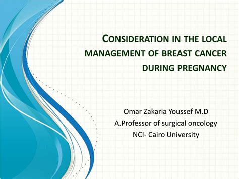 Ppt Consideration In The Local Management Of Breast Cancer During