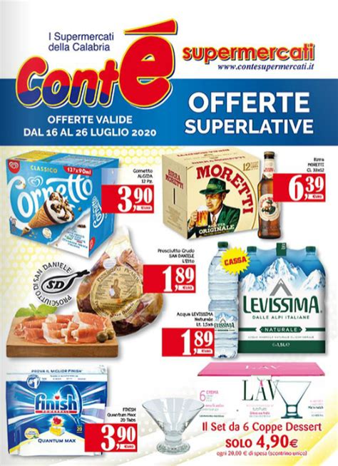 Nuovo Volantino Cont Supermercati Cosenza Prime