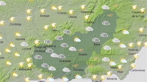 Tiempo en Granada Temperaturas veraniegas aunque el cielo no acompañe