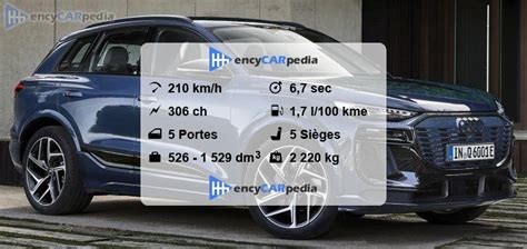 Audi Q6 E Tron Performance Fiches Techniques 2024 Actuel