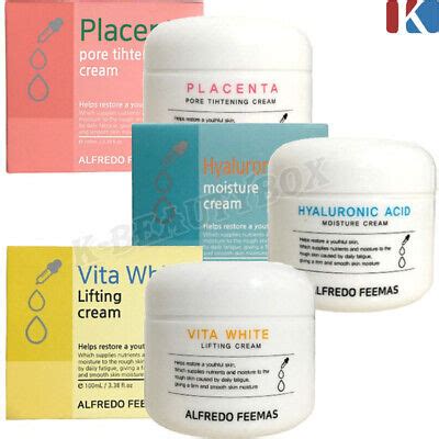 ALFREDO FEEMAS Hyaluronic Acid Moisture Cream 100ml Moisturizing Daily ...