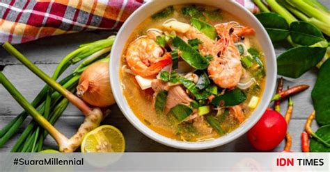 Resep Tom Yam Seafood Ala Rumahan Simpel Dan Gak Ribet