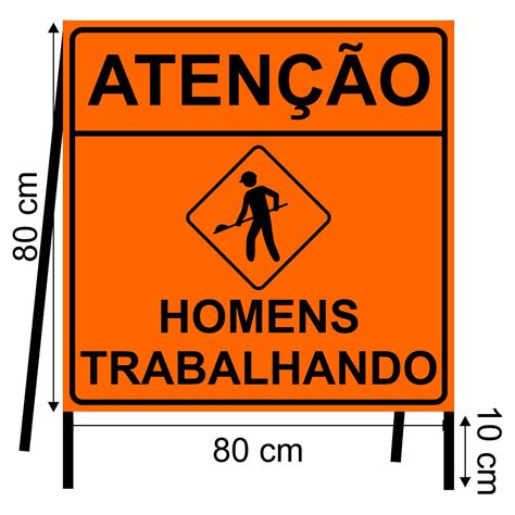 Cavalete Aten O Homens Trabalhando