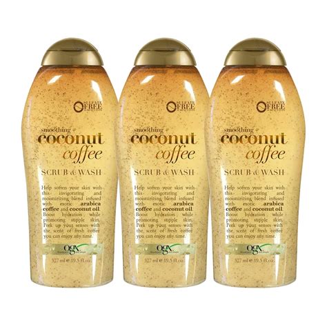 Ogx Exfoliante Corporal Suavizante Caf De Coco Con Caf Ar Bica Y