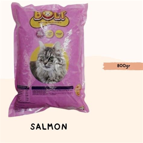 Jual Makanan Kucing Murah BOLT Tuna Ikan Dan Donat 800 GR Shopee