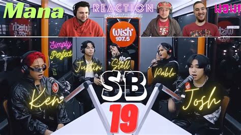 SB19 REACTION Performs Mana LIVE On Wish 107 5 Bus YouTube