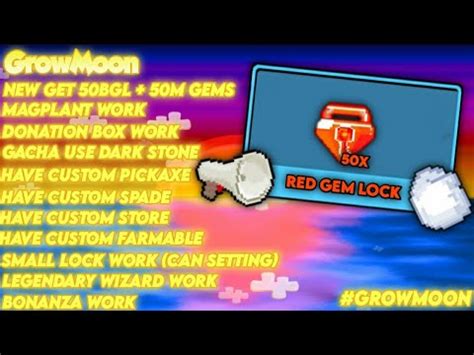 Best Growtopia Private Server Growmoon New Get Bgl M Gems