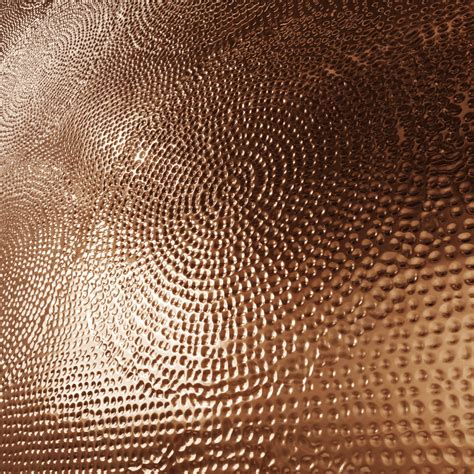 Radial Hammered Copper Texture Poliigon