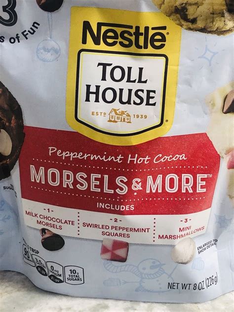 Nestle Toll House Peppermint Hot Cocoa Morsels And More Target 8 0z 226gm Ebay