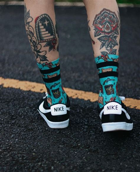 Fuck Yeah Leg Tattoos