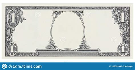 Blank Banknote Layout Stock Vector Illustration Of Drawing