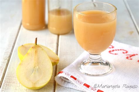 Succo Di Frutta Alla Pera In Cucina Con Mara