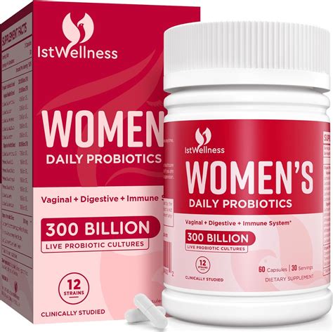 Probiotics For Women 300 Billion Cfu Probiotic 12 Strains Probiotics With