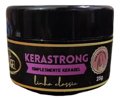 Keragel Kerastrong Nude Control Linha Classic G Color Rosa Mercadolibre