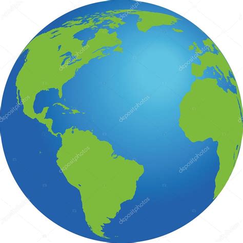 Stock Vector Illustration World Globe Vector Illustration Stock