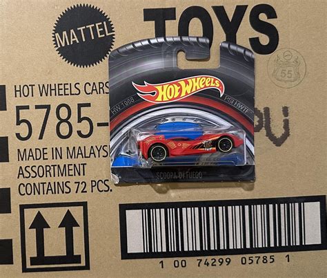 Hot Wheels SCOOPA DI FUEGO Collectible Model Black Short Card Very Rare Etsy