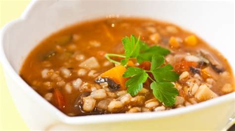 Vegetable and Barley Soup | Delicious Everyday