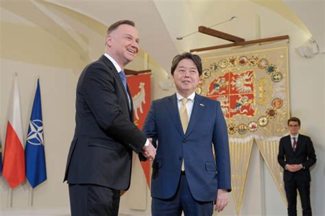 Spotkanie Prezydenta RP Z Szefem Dyplomacji Japonii RadioMaryja Pl