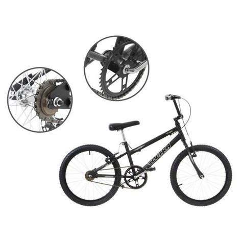 Bicicleta Aro Ultra Bikes Rebaixada Preto Fosco Bmr Ptf Pro