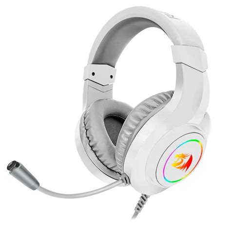 HEADSET GAMER REDRAGON NIREUS BRANCO H399W RGB