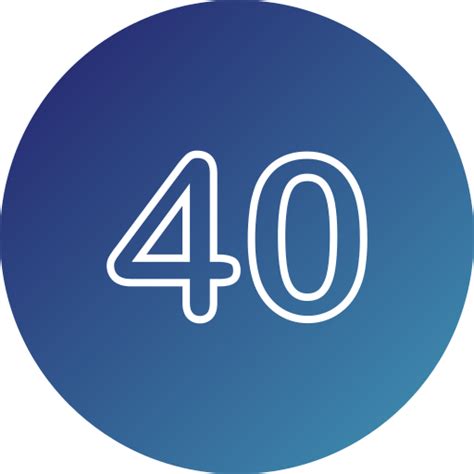 40 Generic gradient fill icon