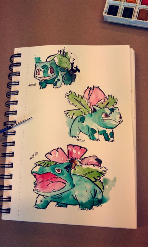 Bulbasaur Ivysaur Venusaur Imgur Pokemon Sketch