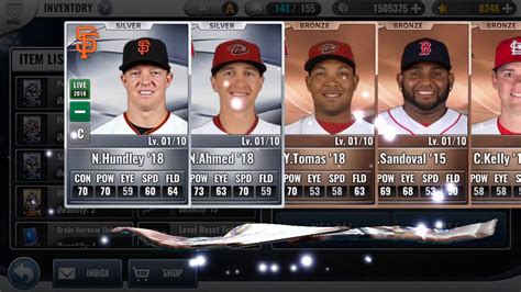 Special Combos Diamonds Shuffles Packs And More MLB Nine Innings 18