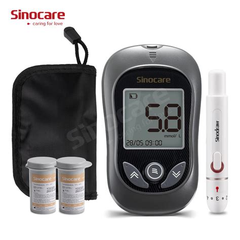 Sinocare Blood Glucose Meter Smart Blood Glucose Meter Test Diabetes