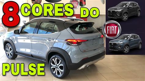 FIAT PULSE VEJA AS 8 CORES Disponíveis para O NOVO SUV da FIAT YouTube