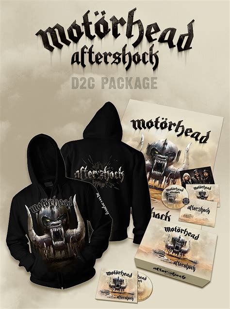 Motörhead Aftershock D2C Package Wacken Open Air