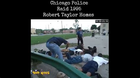 Chicago Police Raid 1995 On Gangster Disciples Robert Taylor Homes Rare