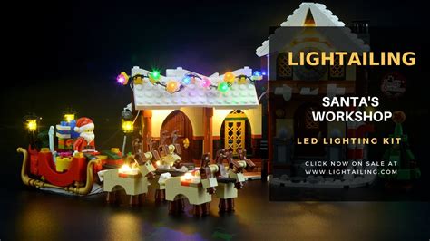 Lightailing Light Kit For Lego Santa S Workshop Youtube